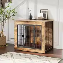 Voltsify Farmhouse-Style Dog Crate
