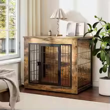 Voltsify Farmhouse-Style Dog Crate