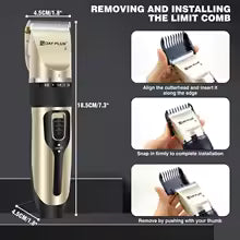 Electric Pet Grooming Clippers Cordless