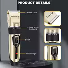 Electric Pet Grooming Clippers Cordless