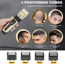 Electric Pet Grooming Clippers Cordless