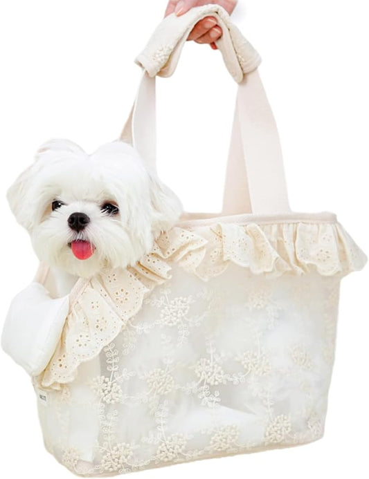 Puppy Go Out Portable Shoulder Handbag