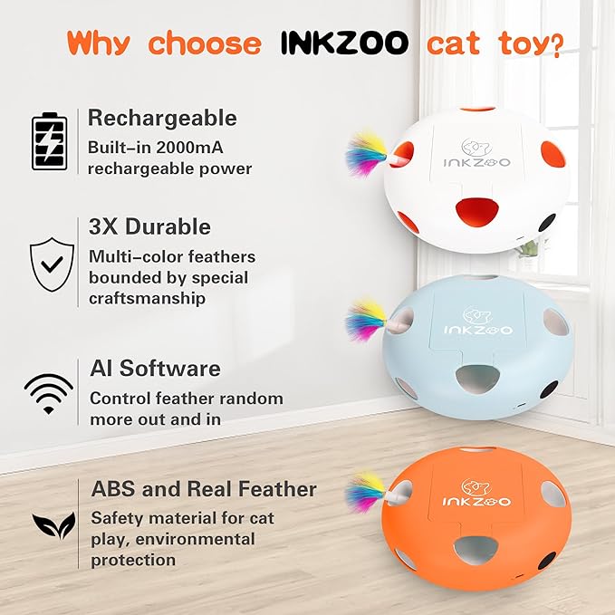 Interactive Cat Toys for Indoor Cats