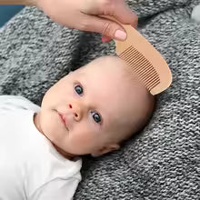 Wool Baby Wooden Brush Comb