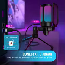FIFINE USB Condenser Gaming Microphone
