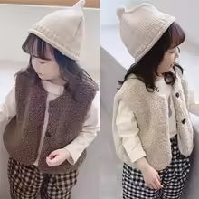 Autumn Winter Baby Lamb Wool Plus