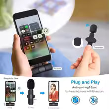 Wireless  Microphone Mini Portable  Recording Mic