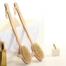 1Pc Wooden Detachable Long Handle